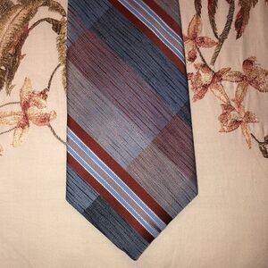 Gino Pompeii Polyester Multicolor Woven Textured Tie